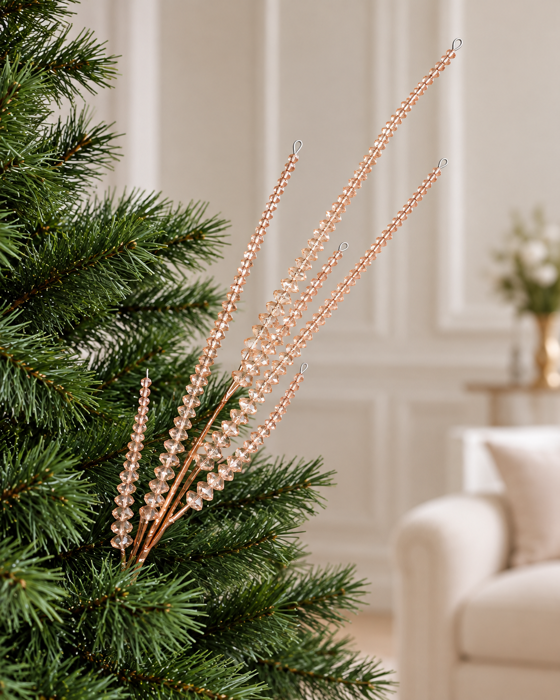 Rosegols Crystals Tree Spray