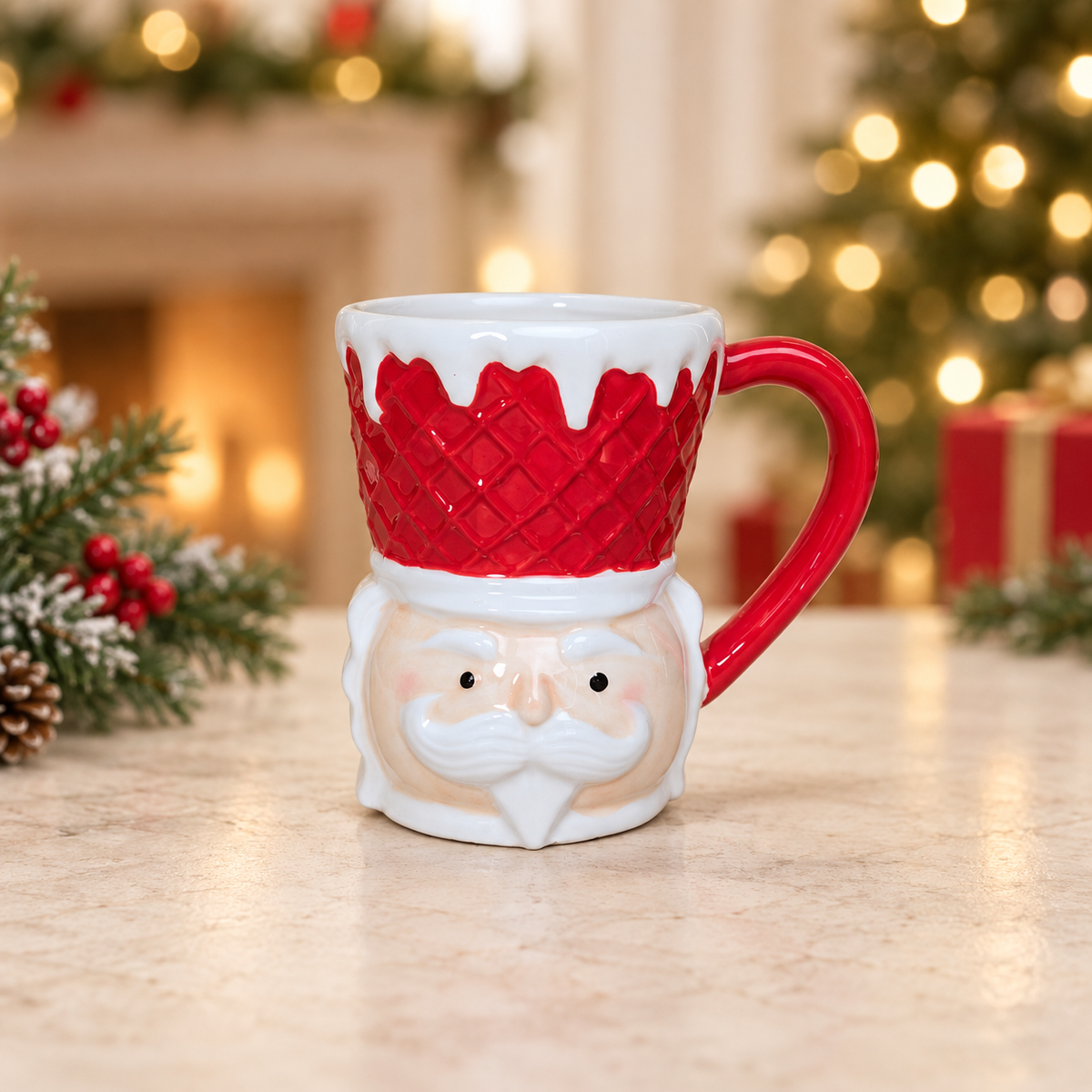 Nutcracker Red Mug