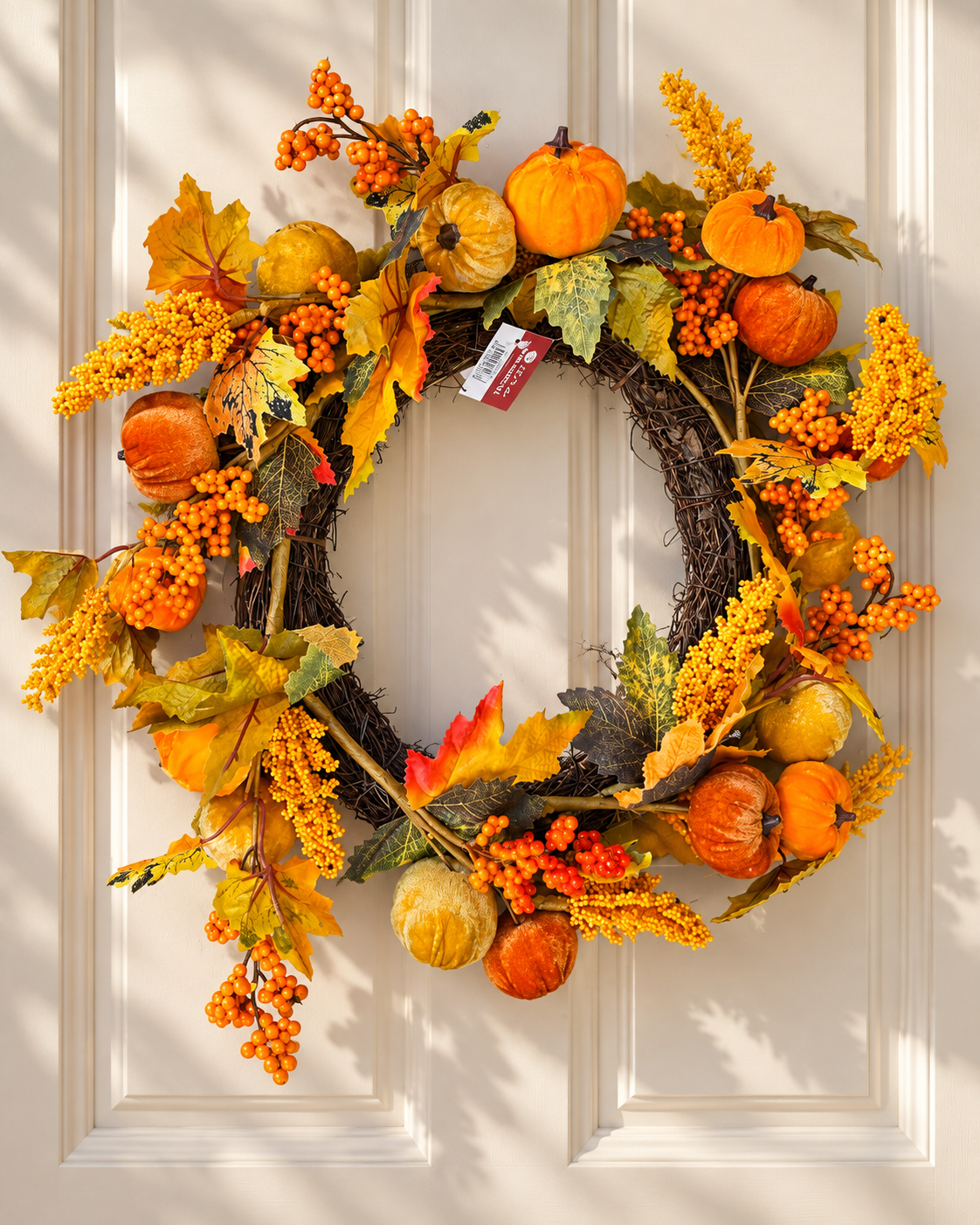 Autumn Wreath Pumpkin