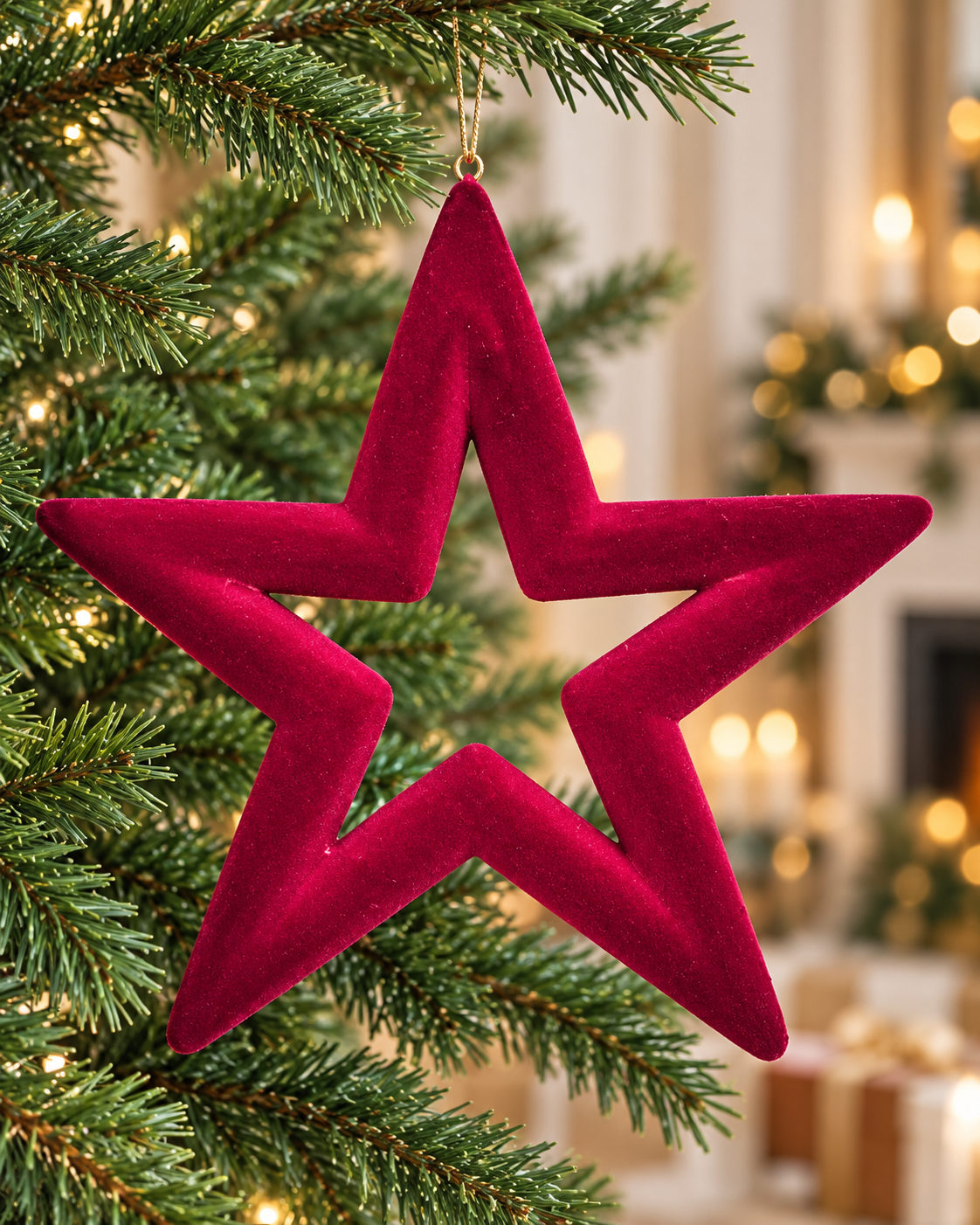 Star 25cm Tree Ornament