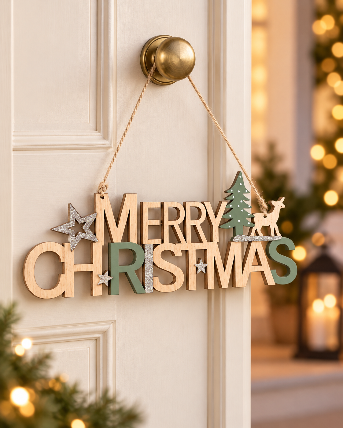 Wooden Hanging Ornament