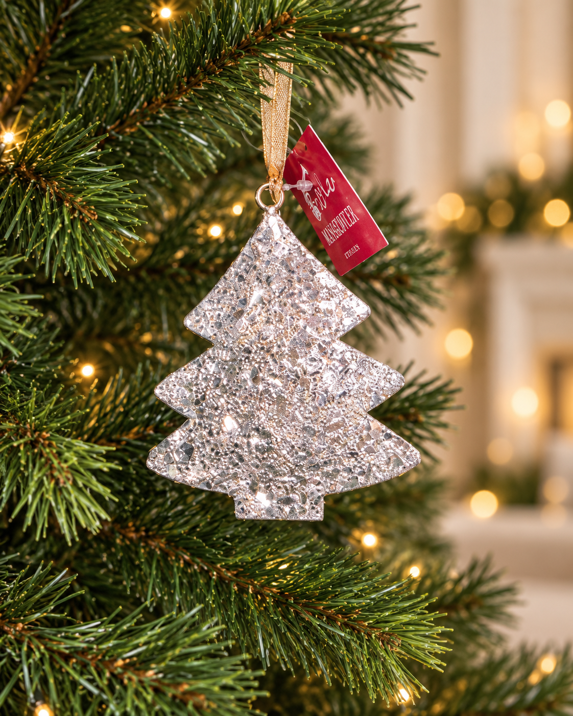 10cm Jeweled Tree Ornament