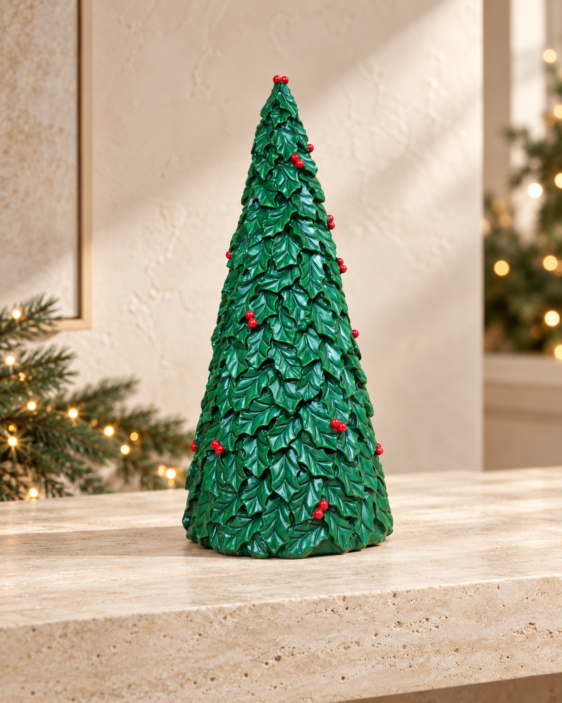 Christmas Tree Polyresin Gift