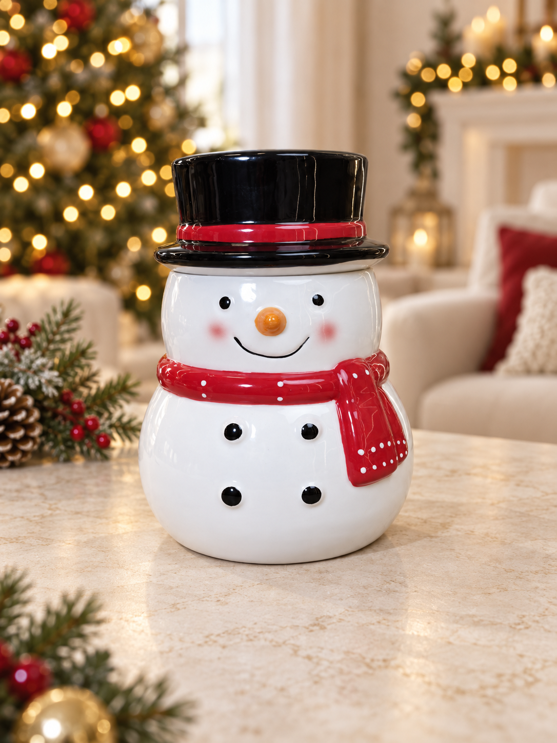 Snowman Cookie Jar