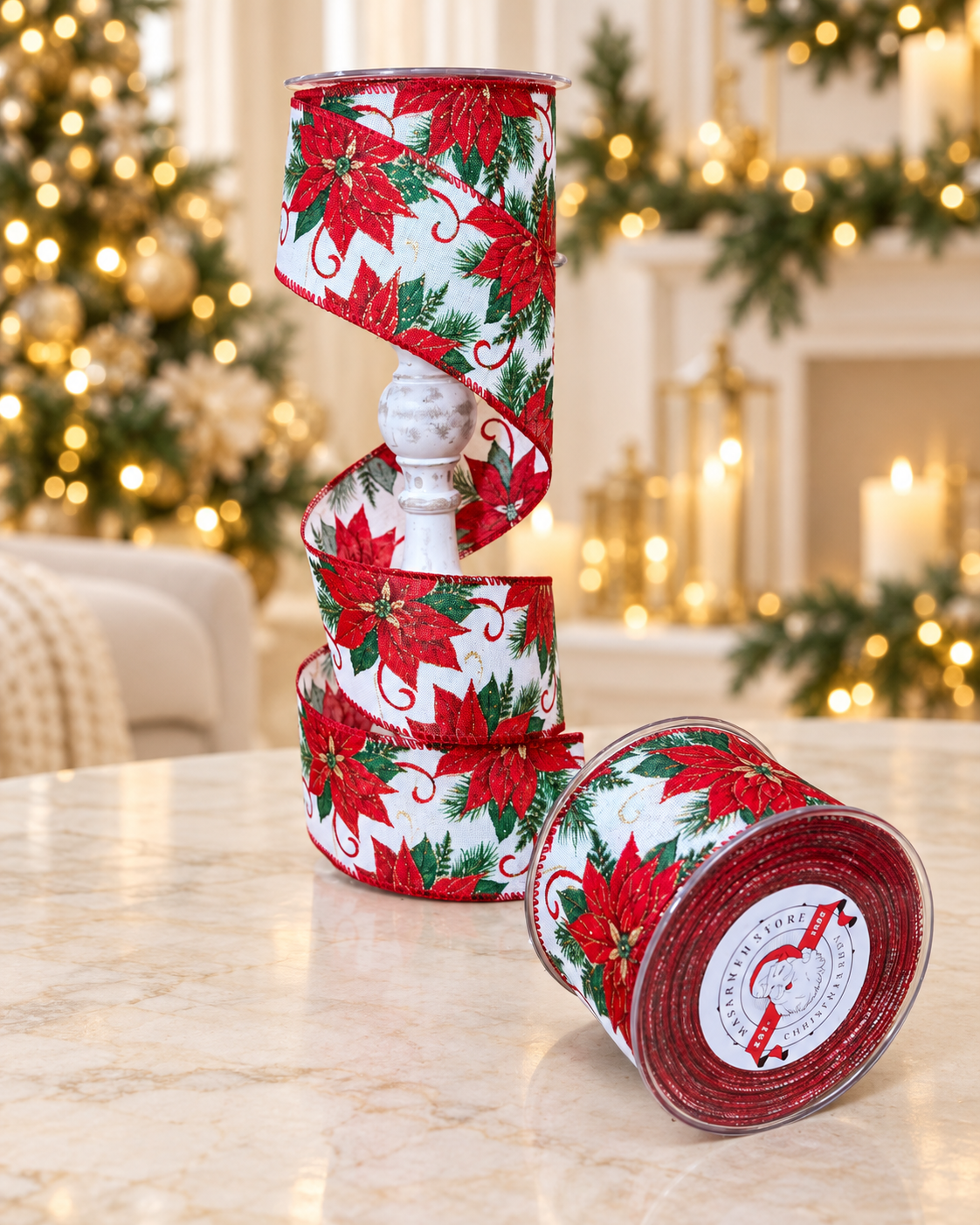 Red and Green Ribbon