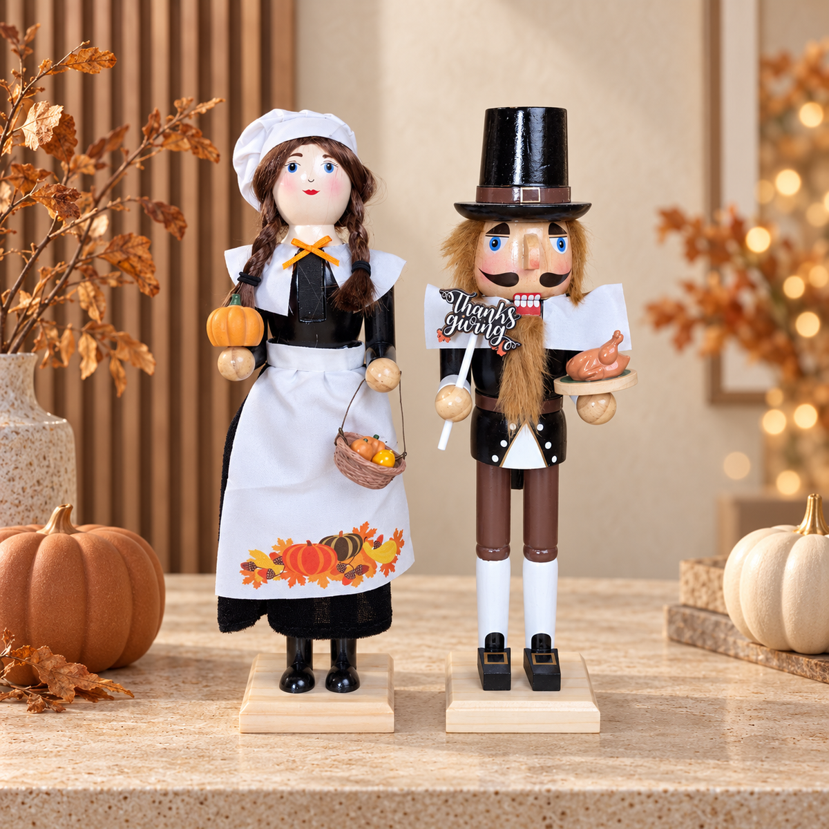 Thanks Giving Pumpkin Nutcracker