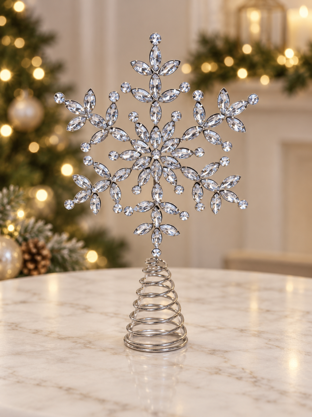 Crystal Treetop Star