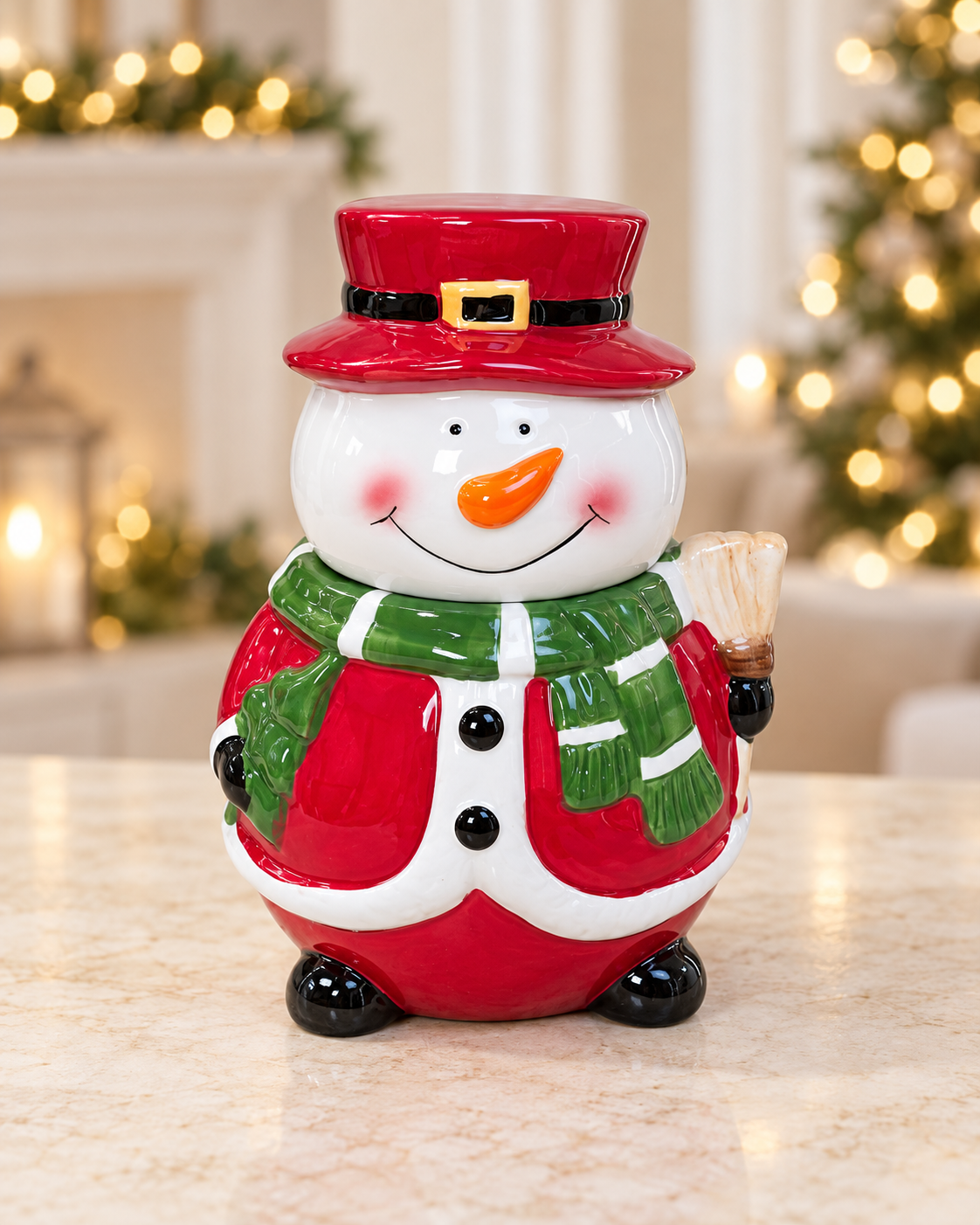 Snowman Cookie Jar