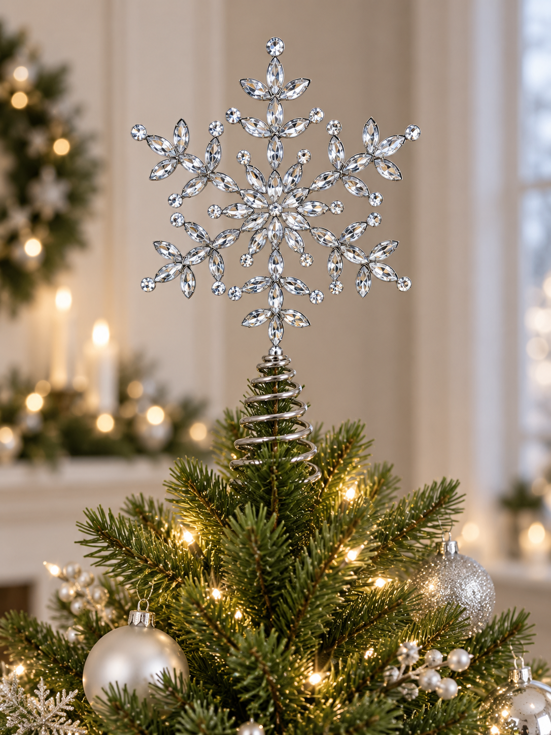 Crystal Treetop Star