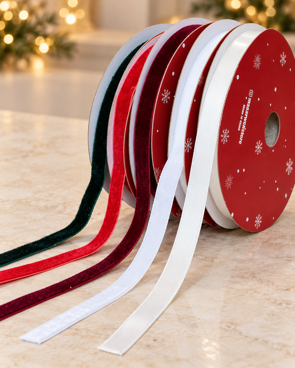 1CM 9Meters Velvet Ribbon
