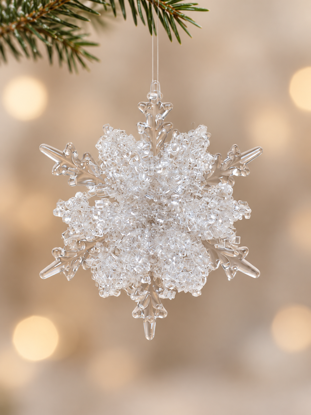 Snowflake Tree Ornament