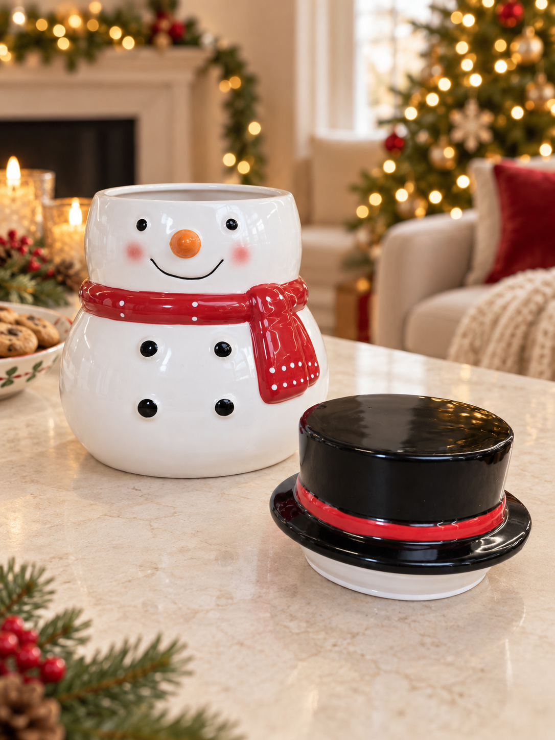 Snowman Cookie Jar
