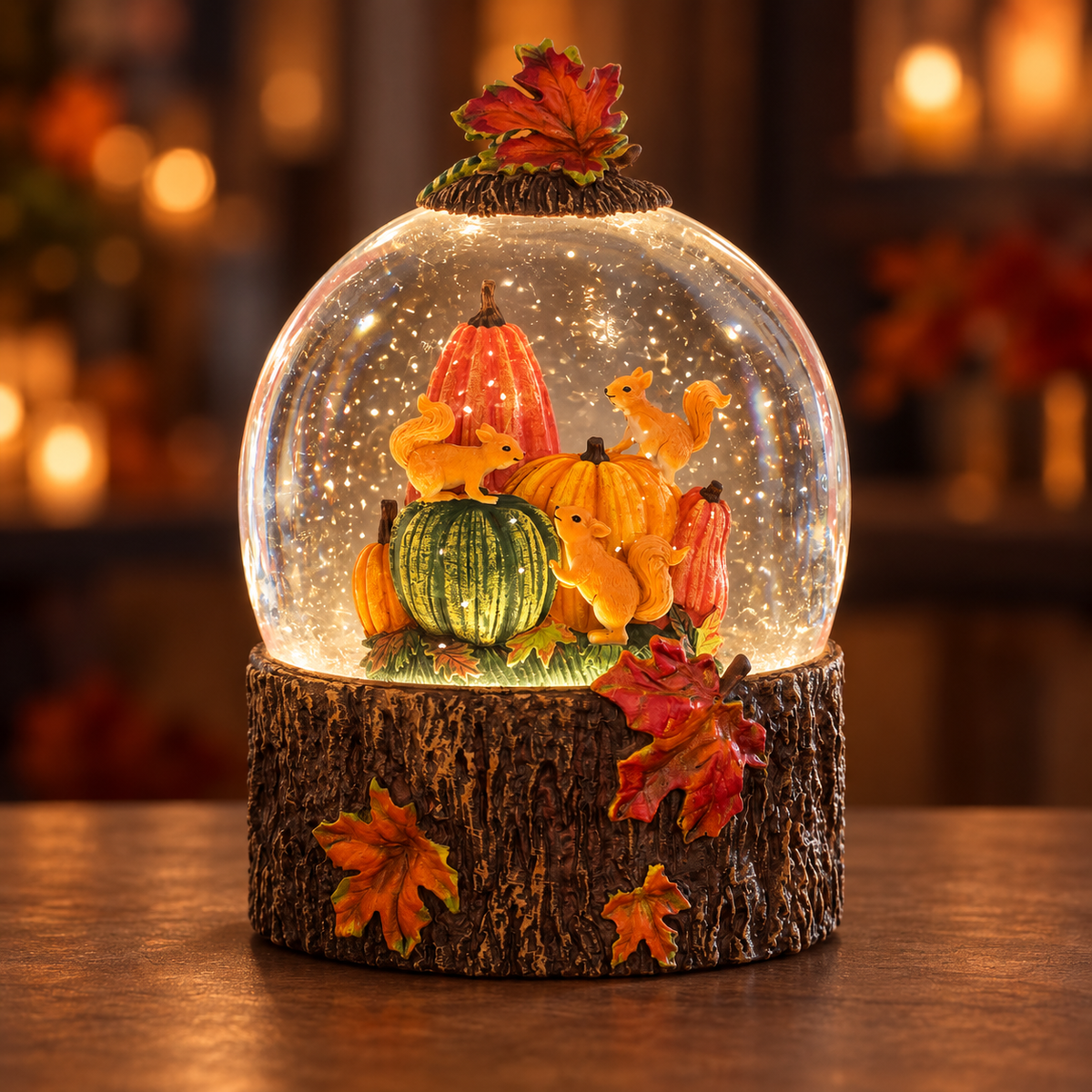 Autumn Musical Water Lantern