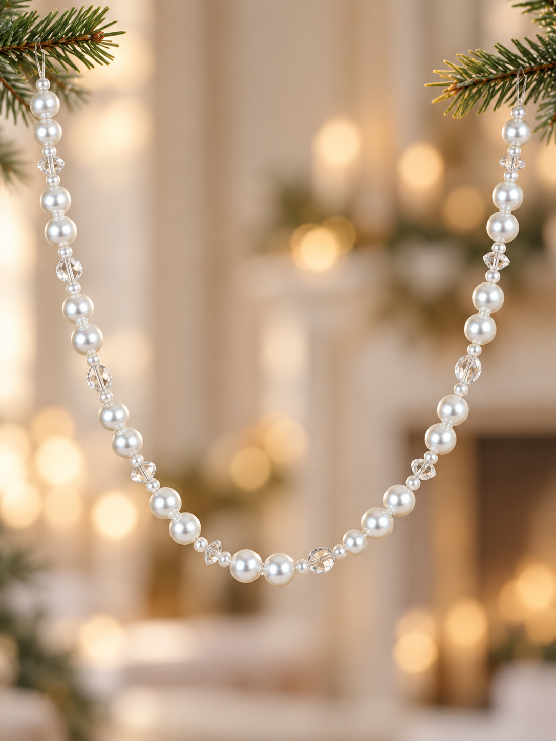 Pearls Garland Ornament