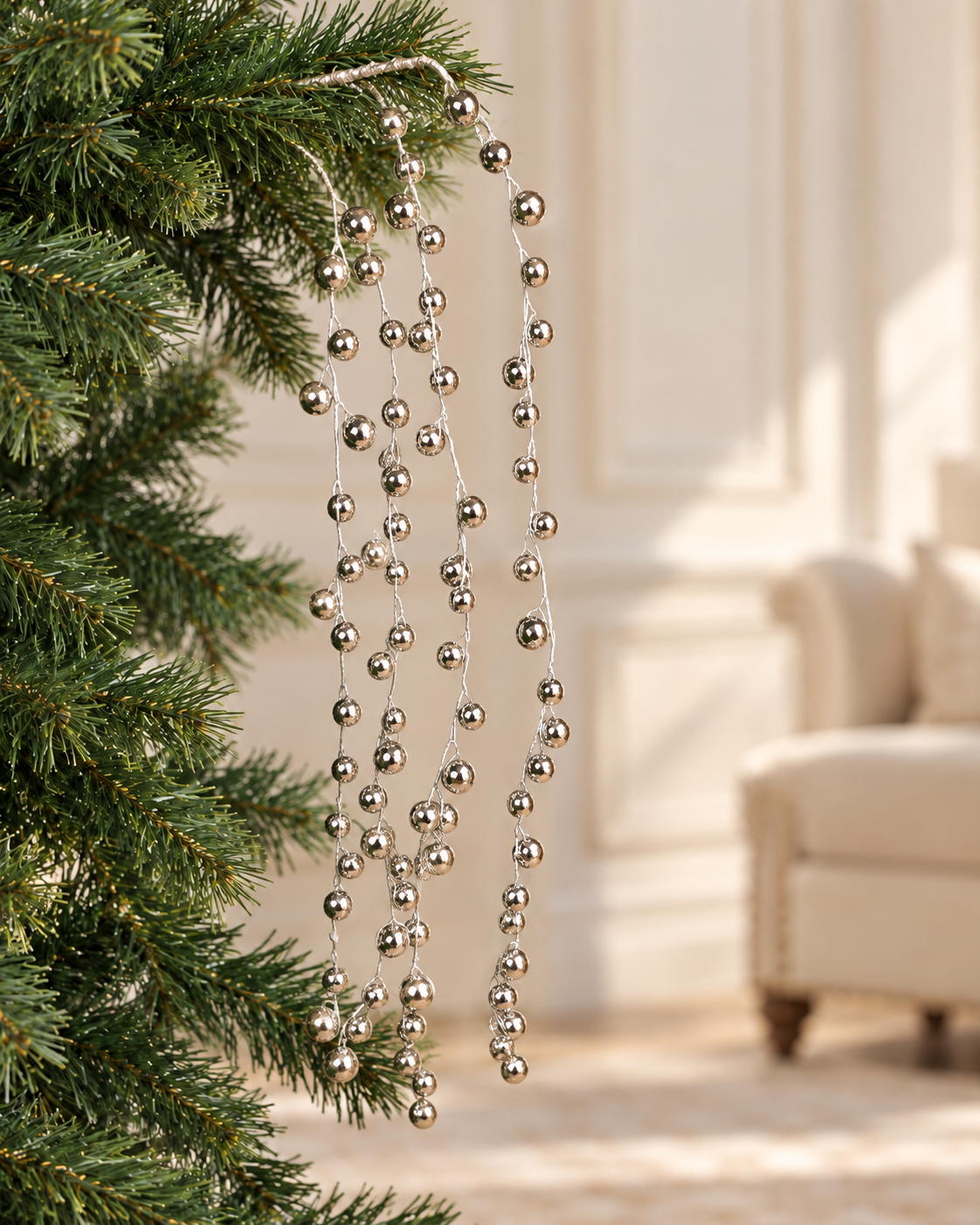 Mini Disco Balls Hanging Tree Spray
