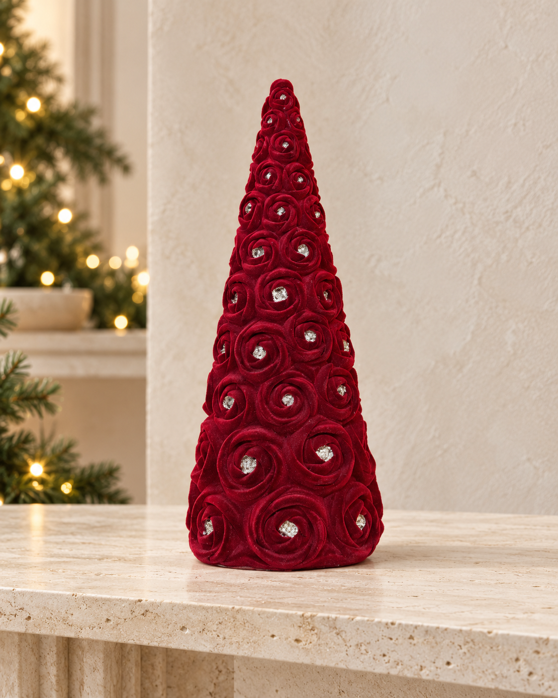 Velvet Tree Crystals Polyresin Gift