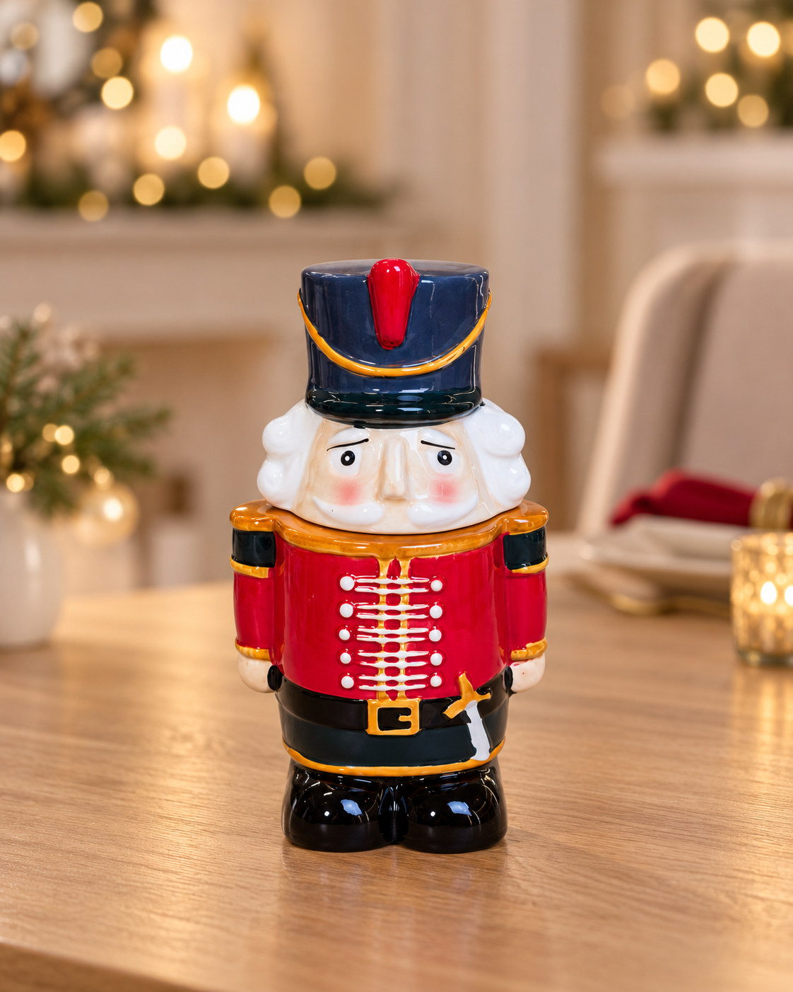 Nutcracker Cookie Jar