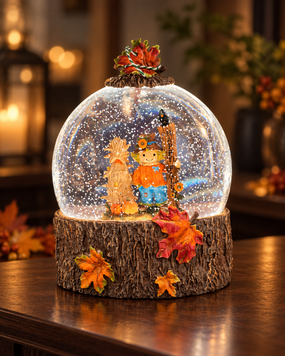 Autumn Musical Water Lantern