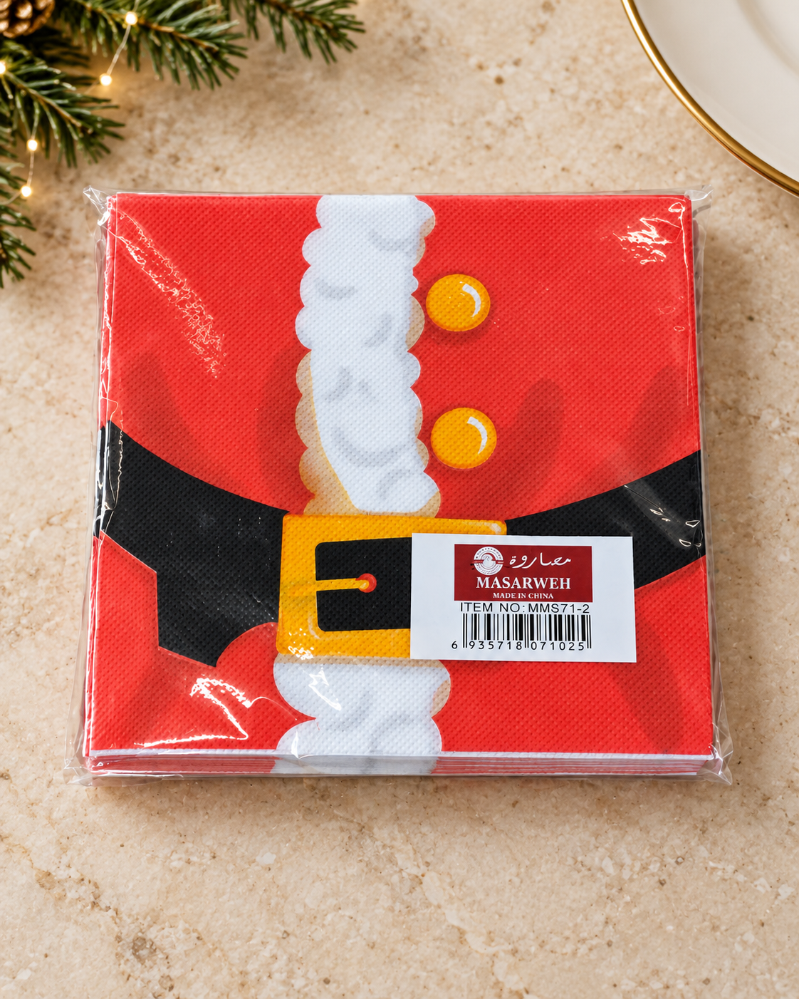 Santa Costume Napkin