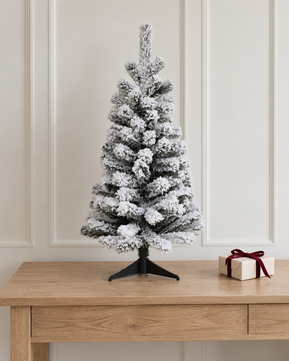 3ft (90cm) mini Flocked Tree