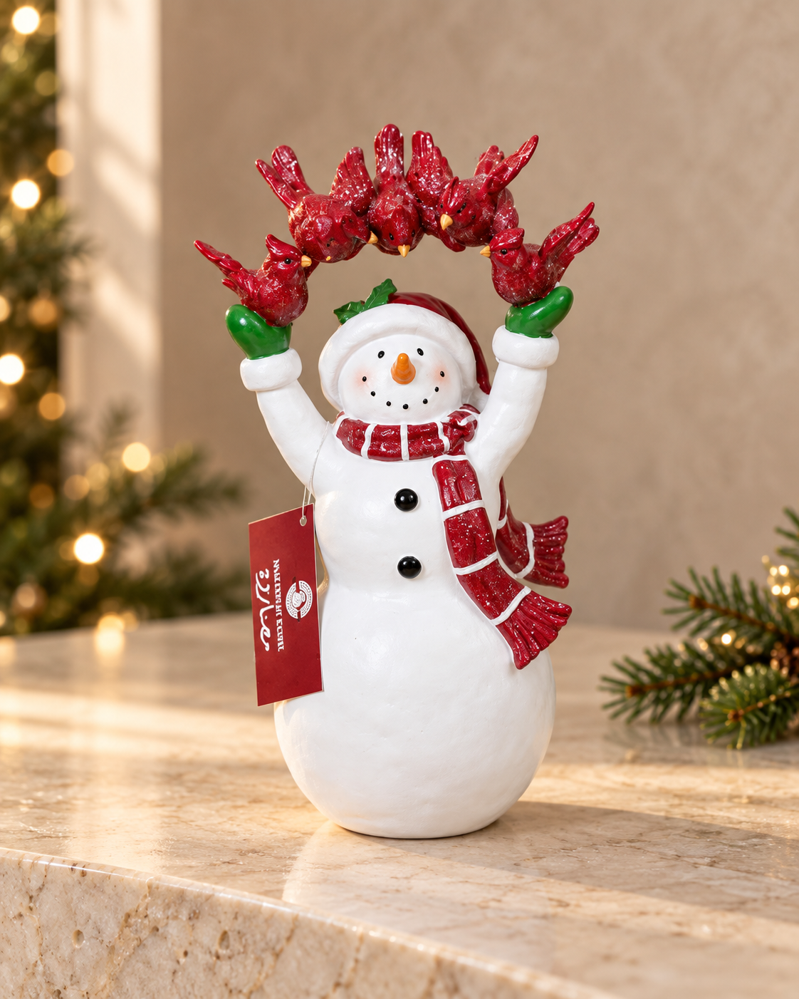 Snowman Polyresin Gift