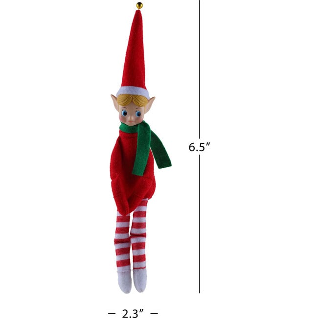 Vintage Knee Hugging Elves / Elf On The Shelf