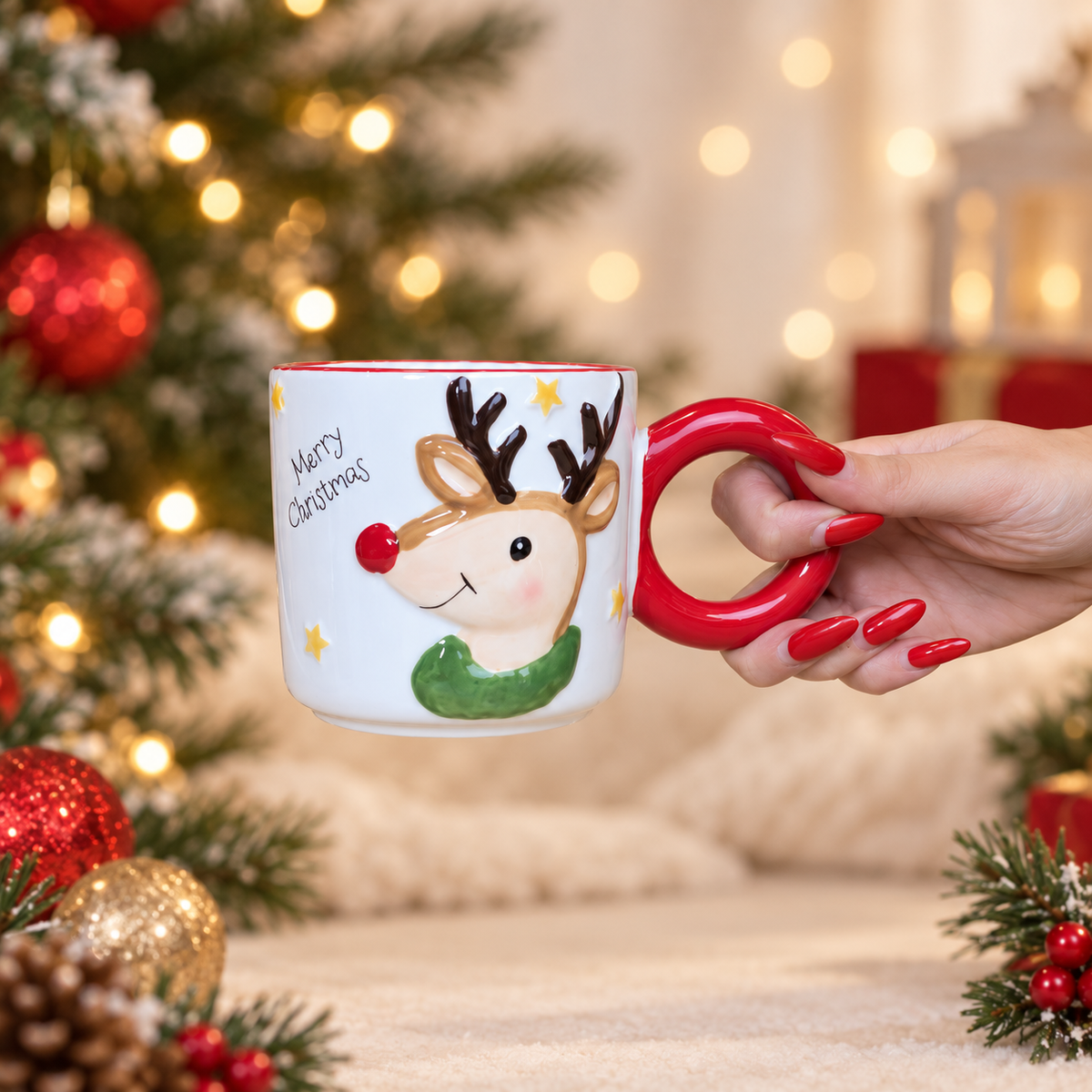 Reindeer Mug