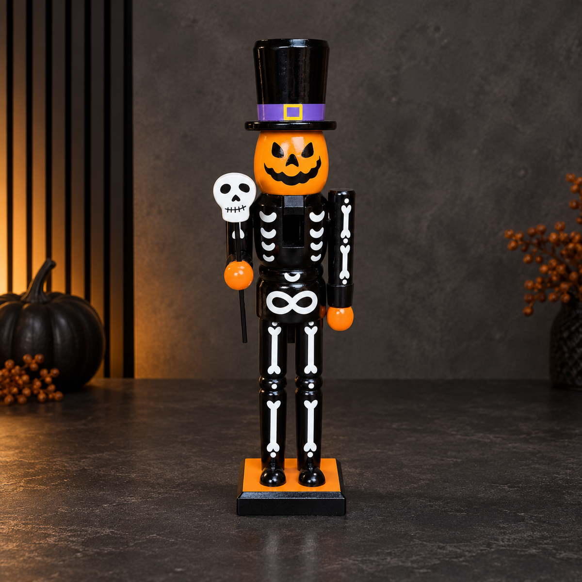 Pumpkin Halloween Nutcrackers