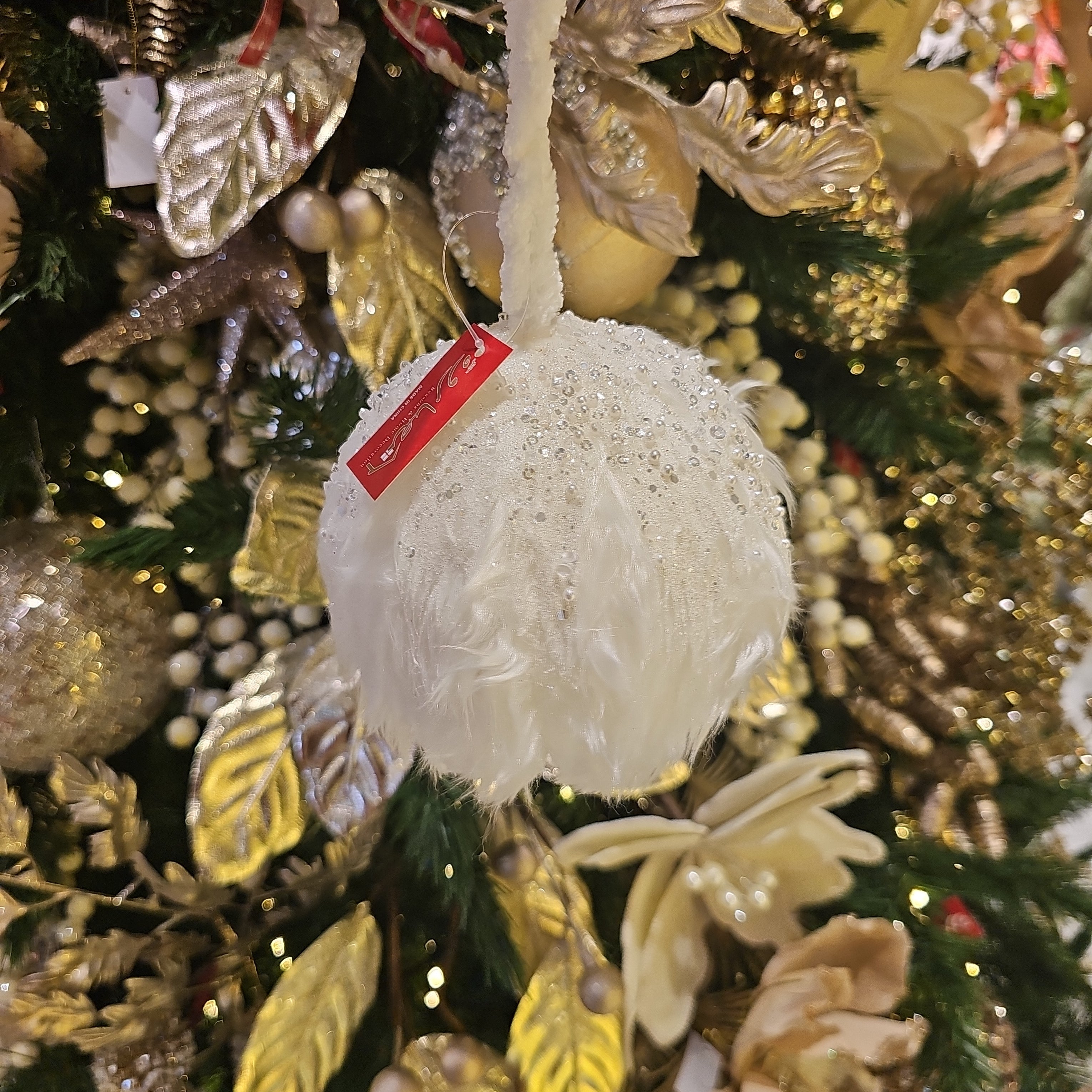 White Fur Ball