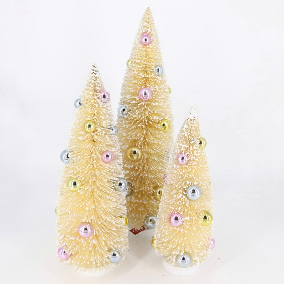 Glitter Cones With Balls