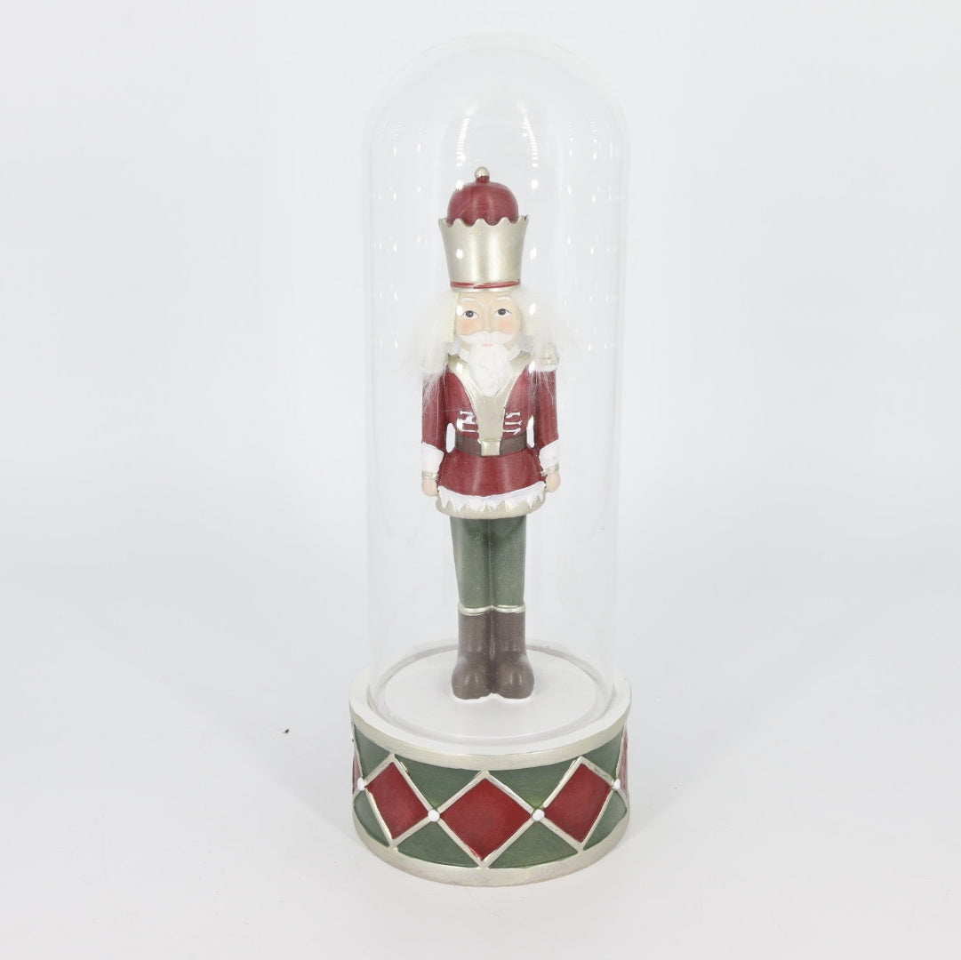 Resin Nutcrackers With Glass
