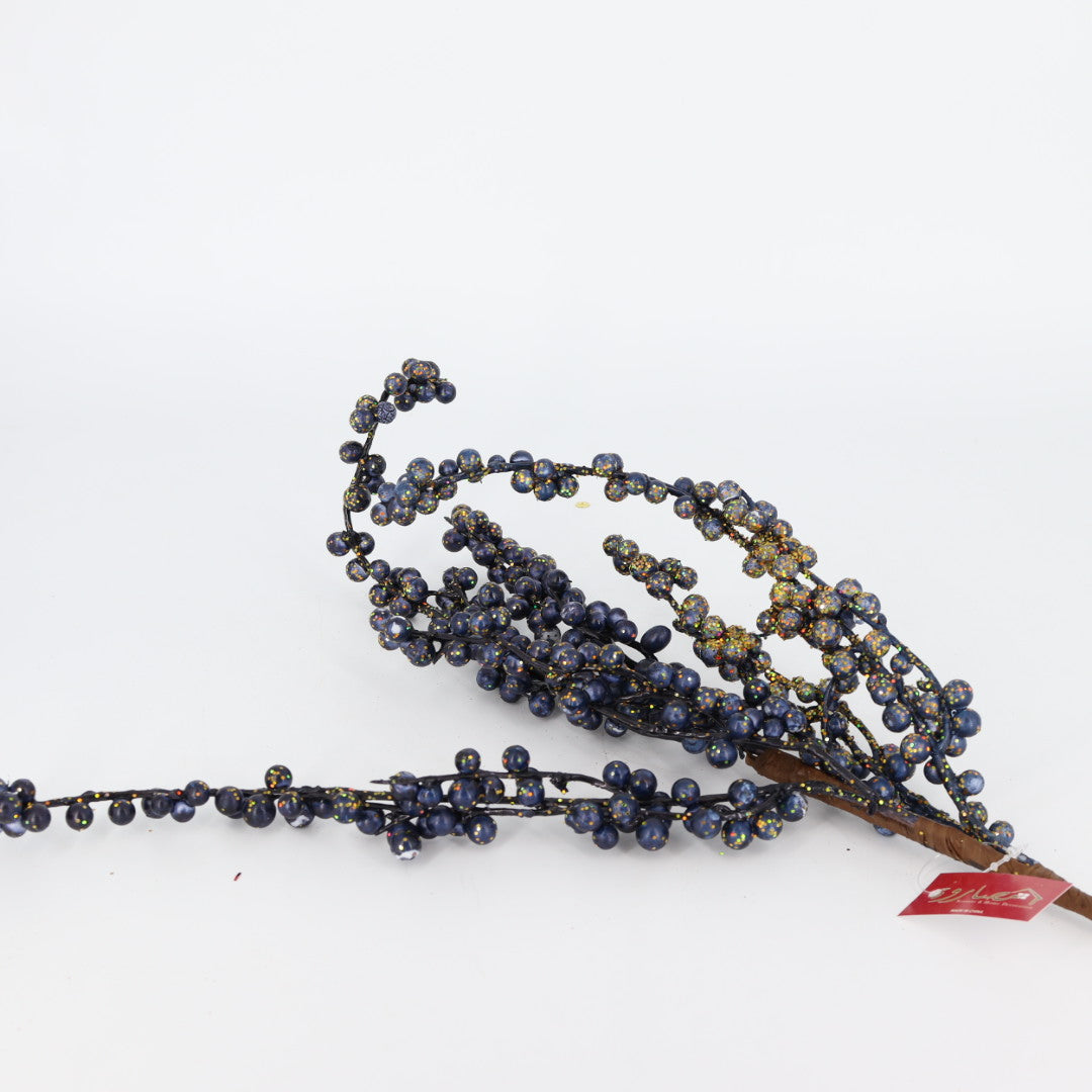 Navy Berries Spray