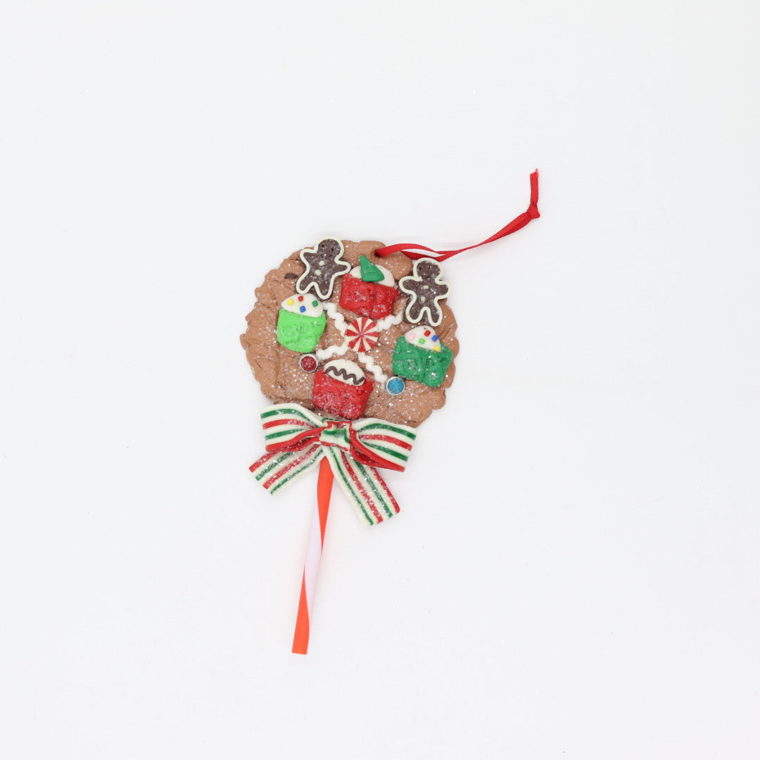 Lollipop Brown Ornament