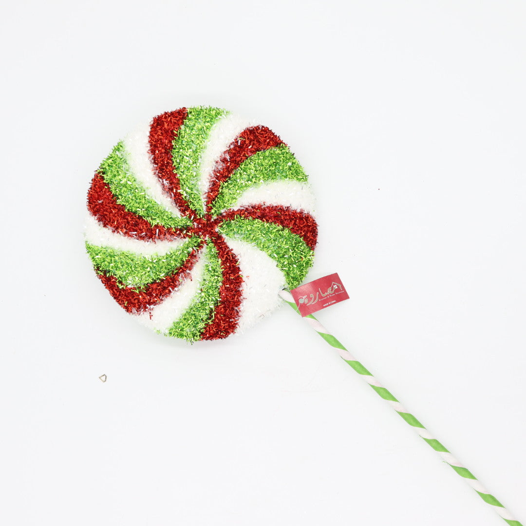 Green/Red Lollipop pick
