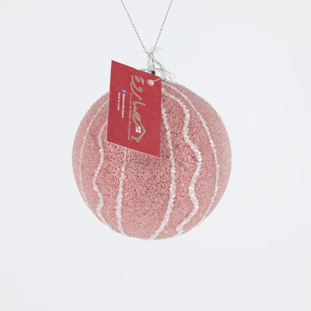 Rosegold 10cm Christmas Ball