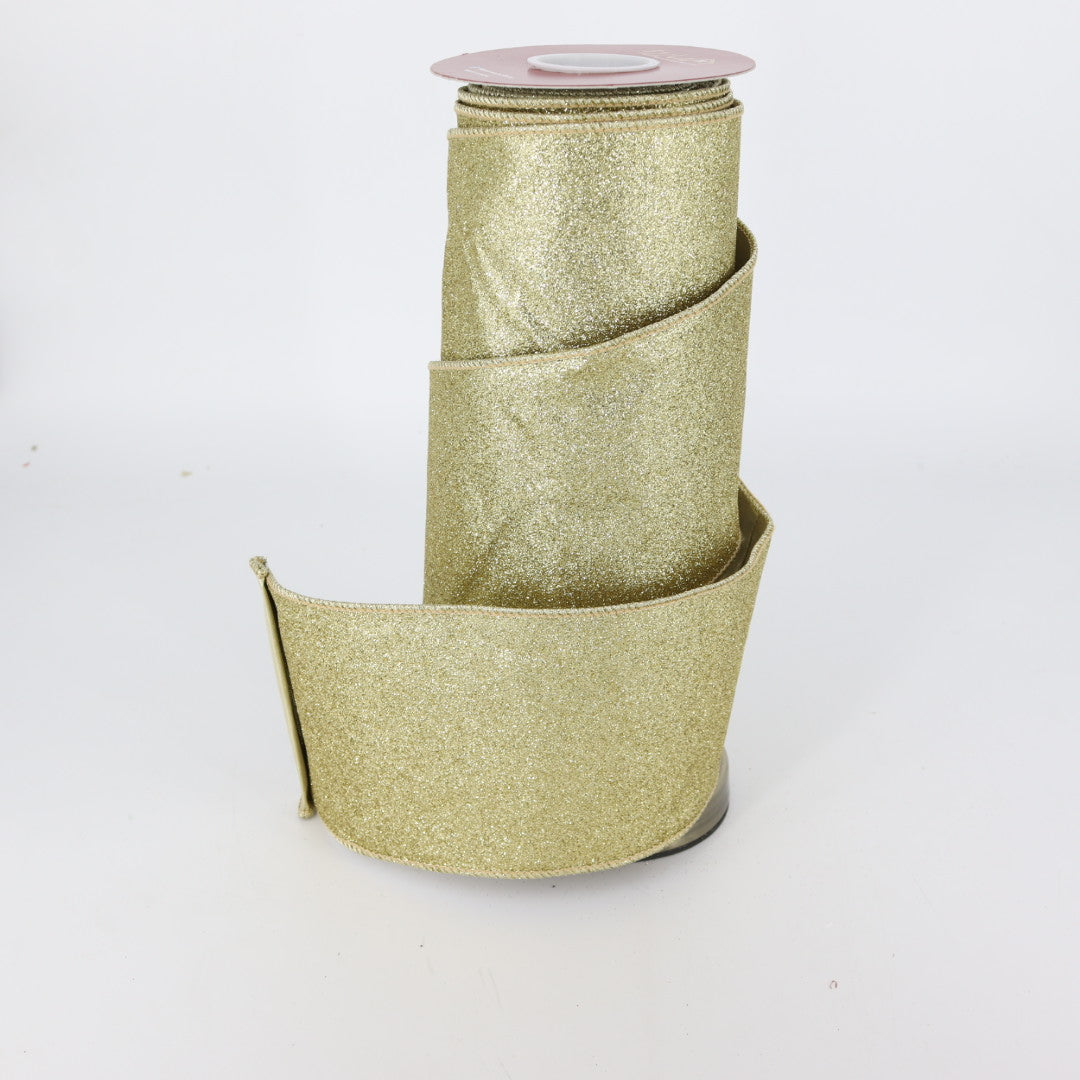 Glitter Gold Ribbon