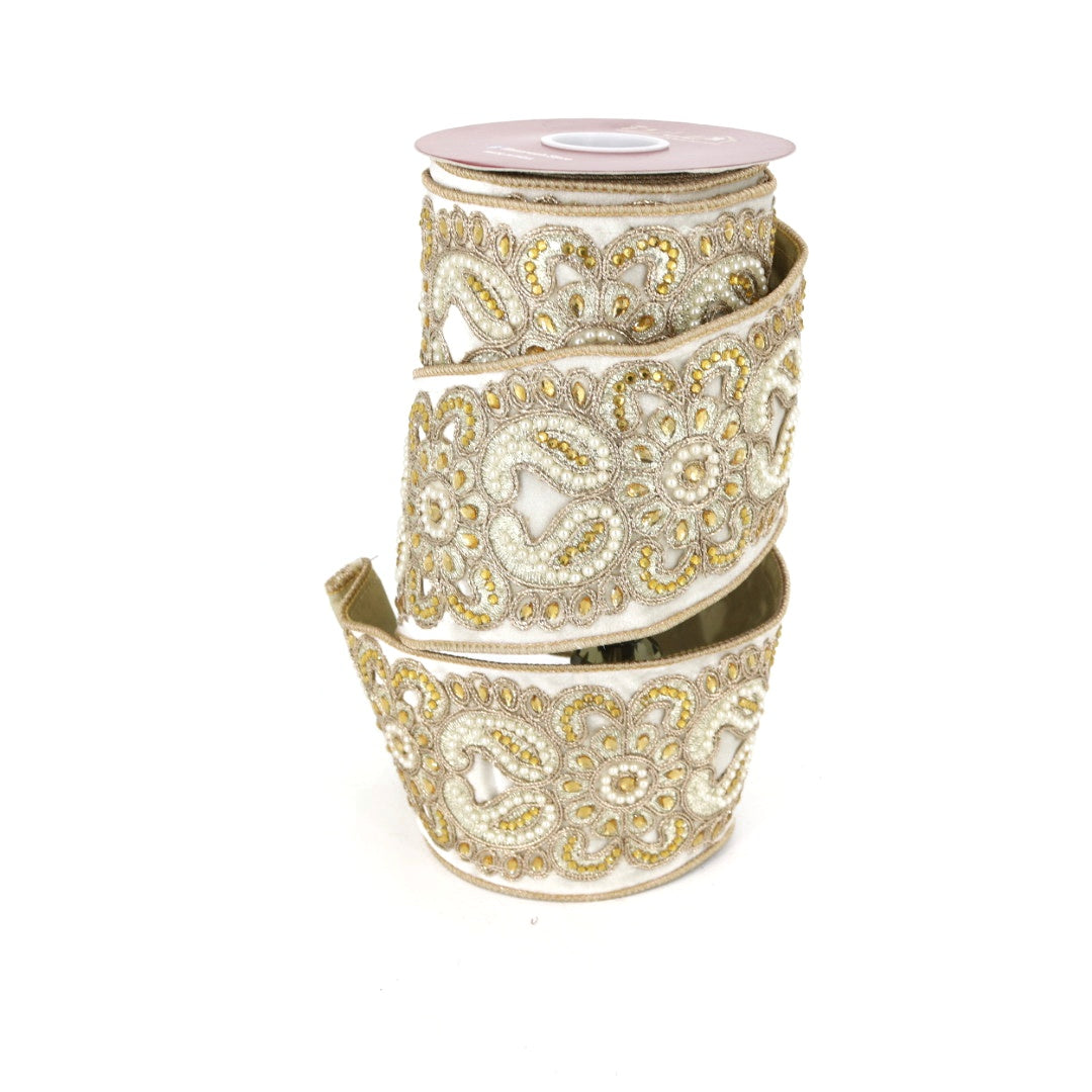 Beaded handmade Ribbon