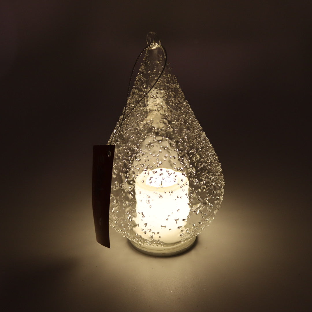 12cm hanging Glass Ball