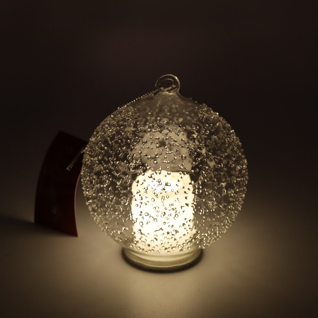 10cm hanging Glass Ball