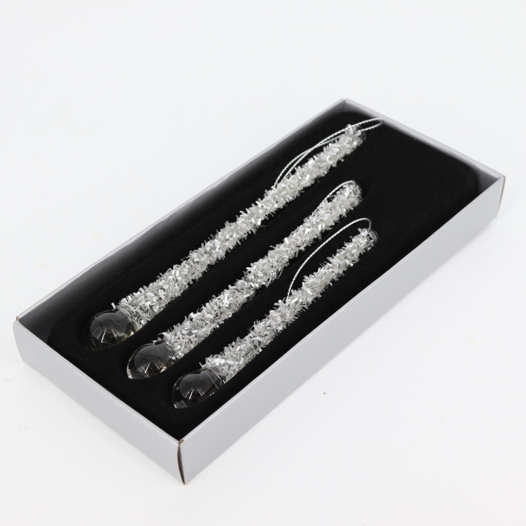 Glass Tear Drop Set