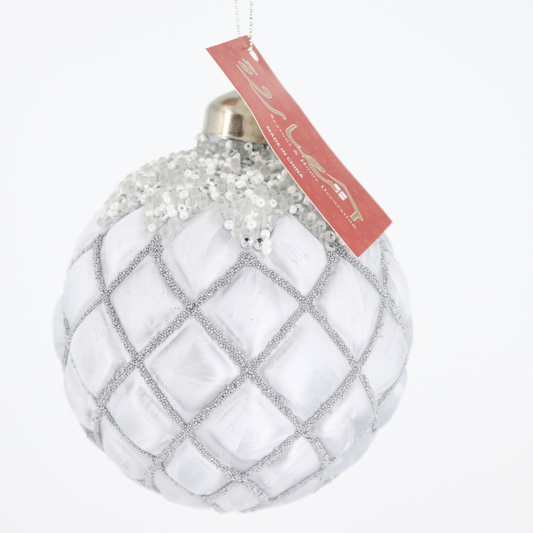 Silver Glass Ball