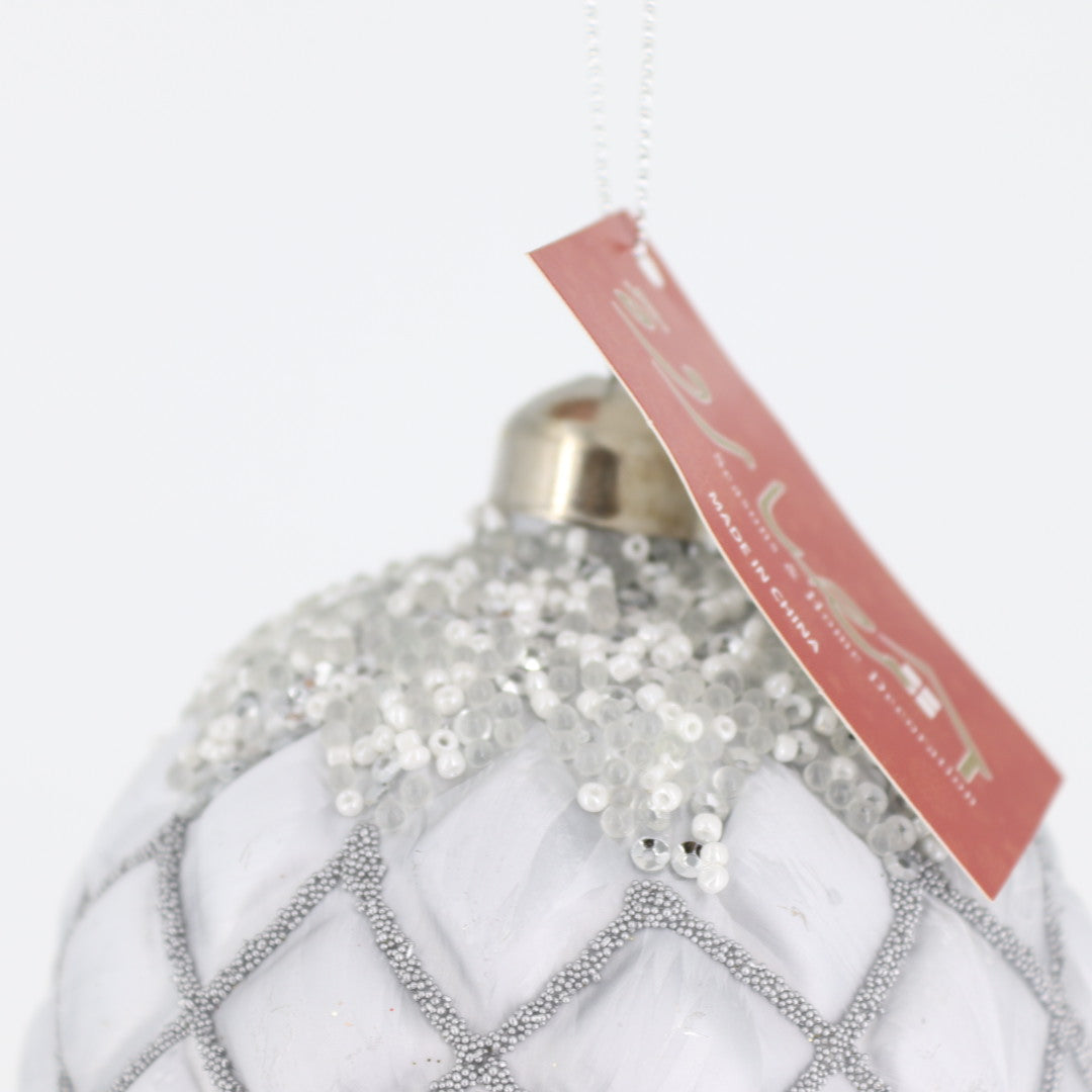 Silver Glass Ball