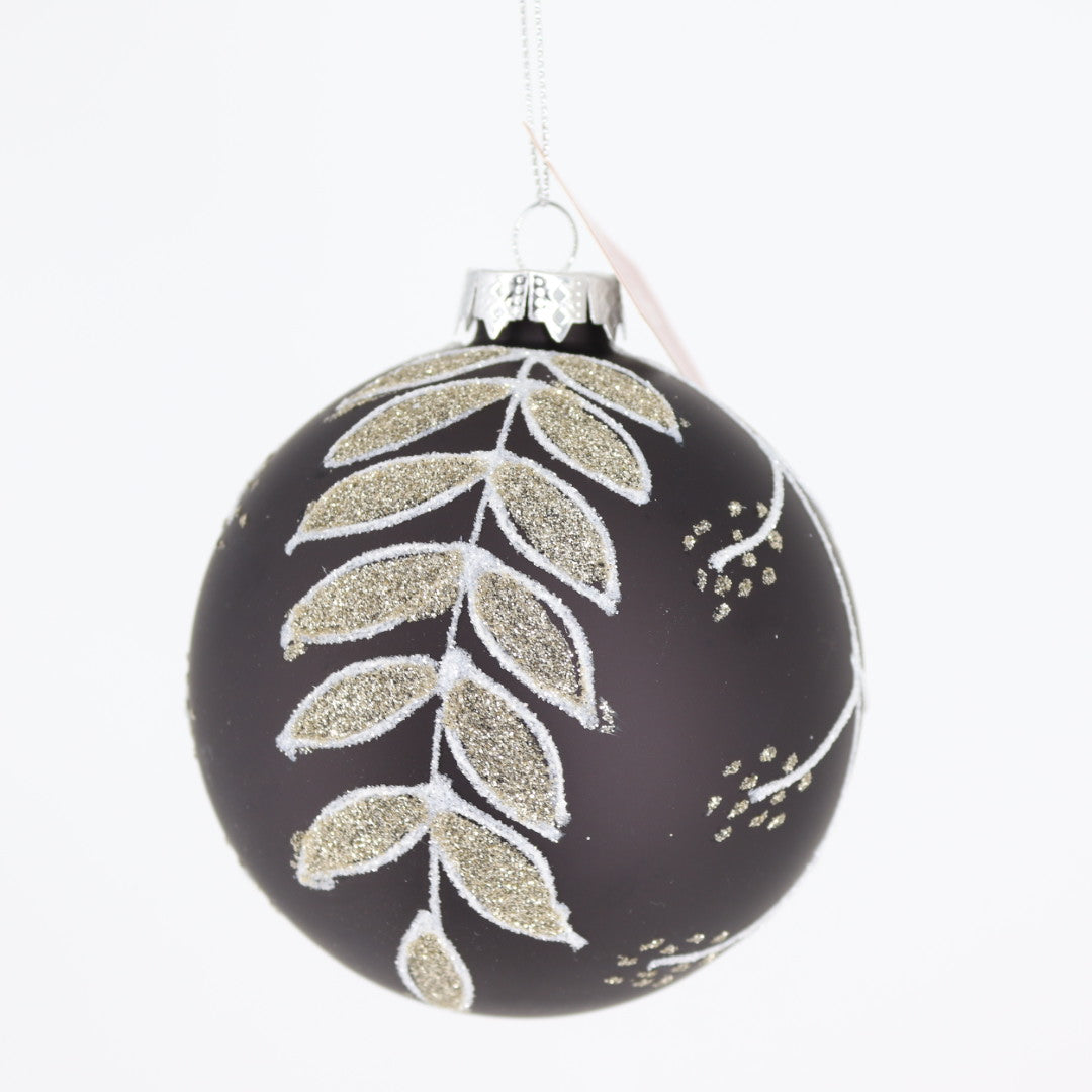Black Glass Ball
