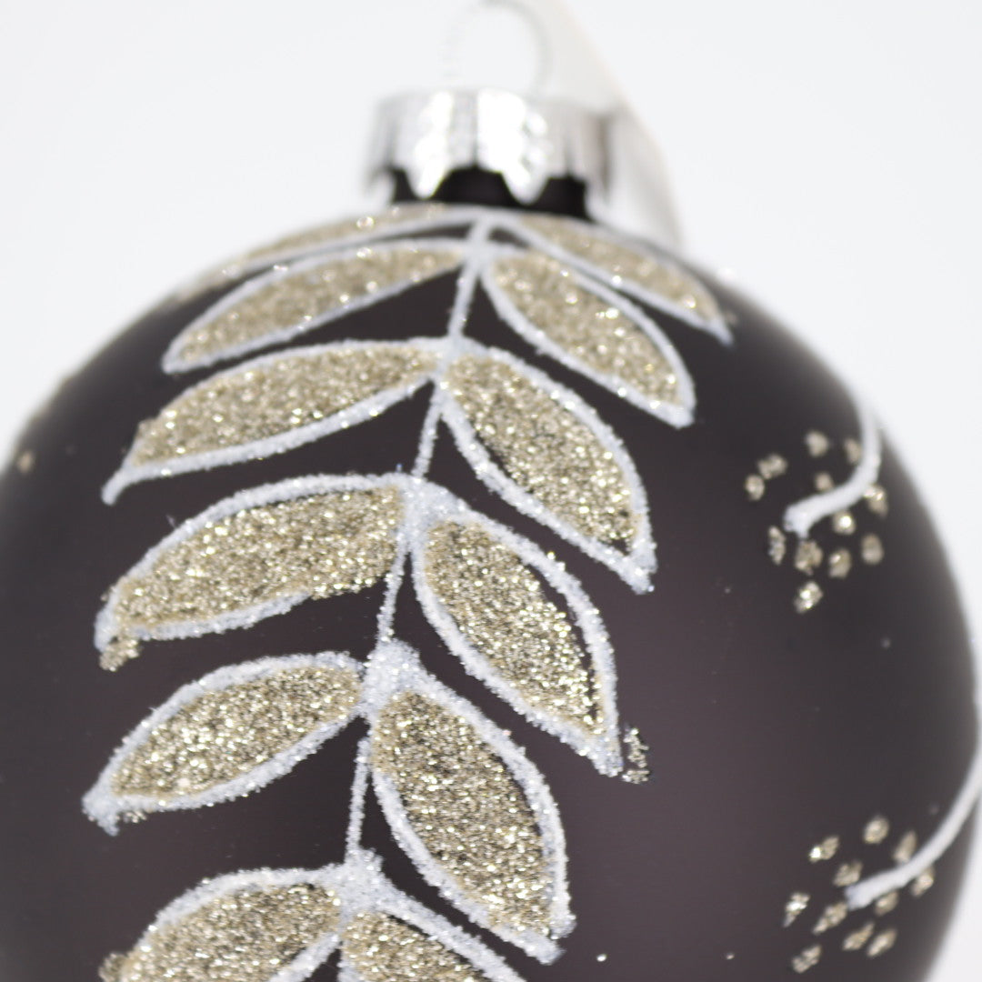 Black Glass Ball