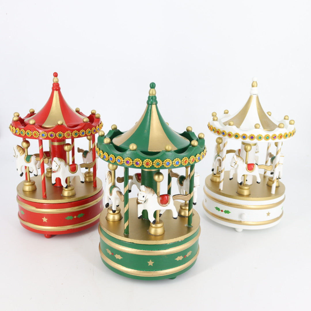 Carousel Wood Gift