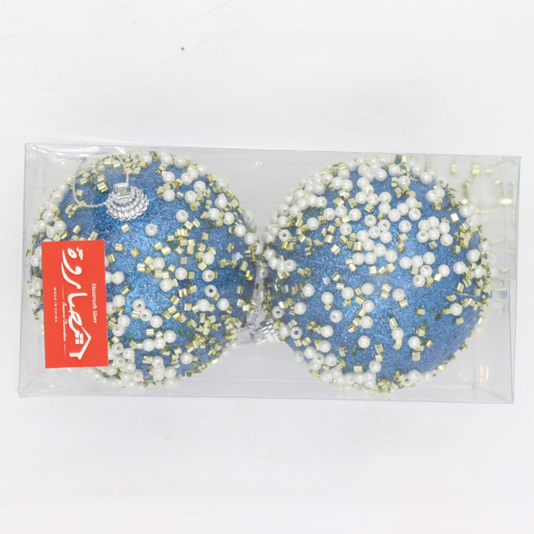 Royal Blue with Gold Ball Box