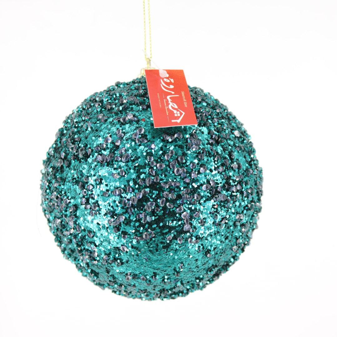 12cm Turquoise Christmas Ball Ornaments