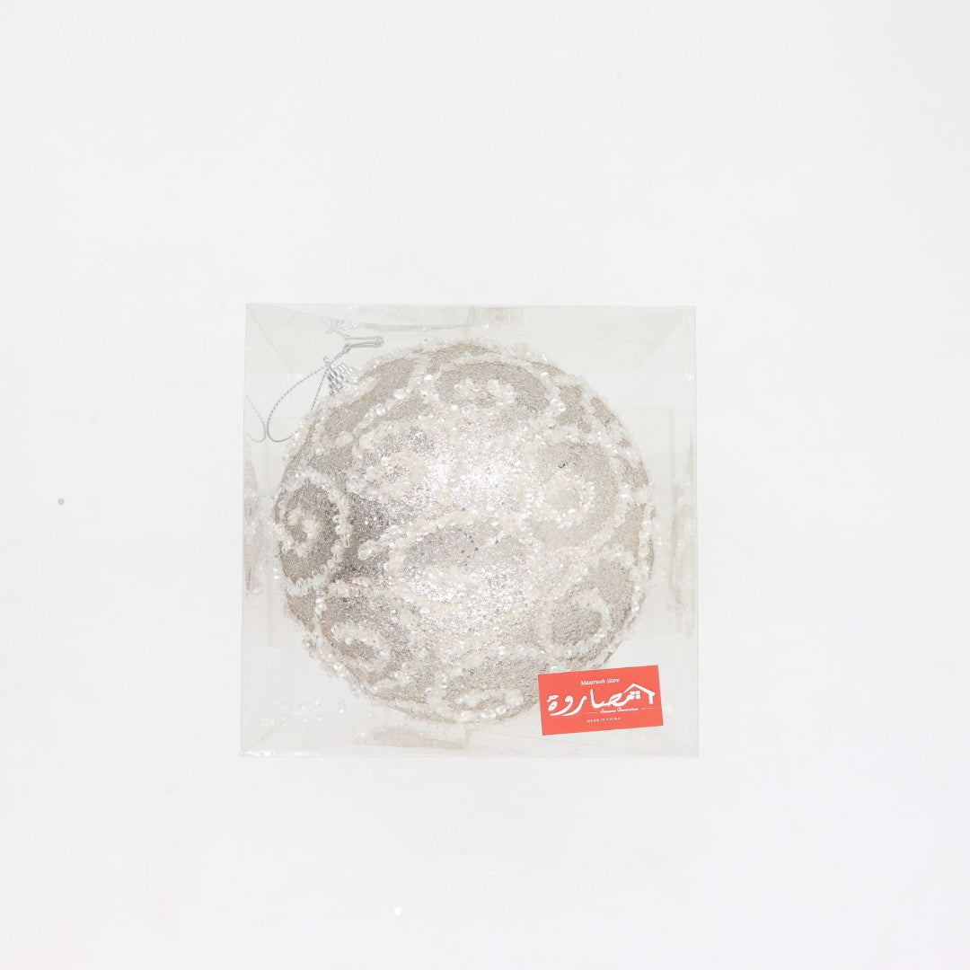 15CM Christmas Beaded Ball Ornament