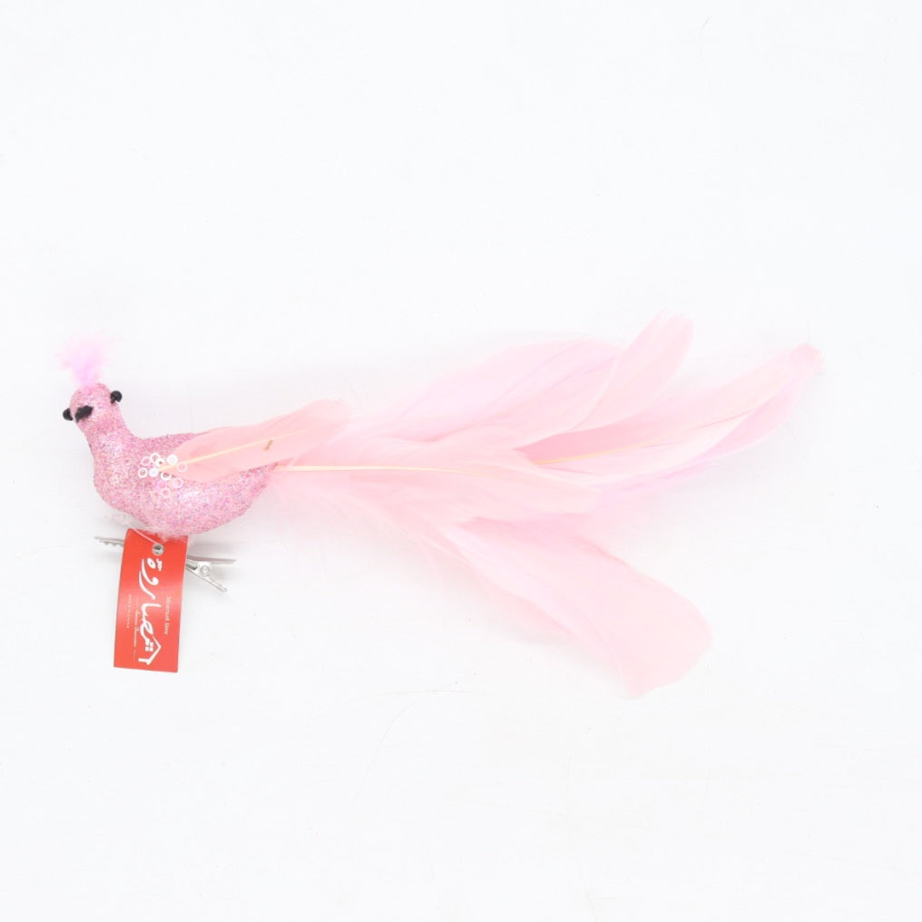 Peacock with a Clip