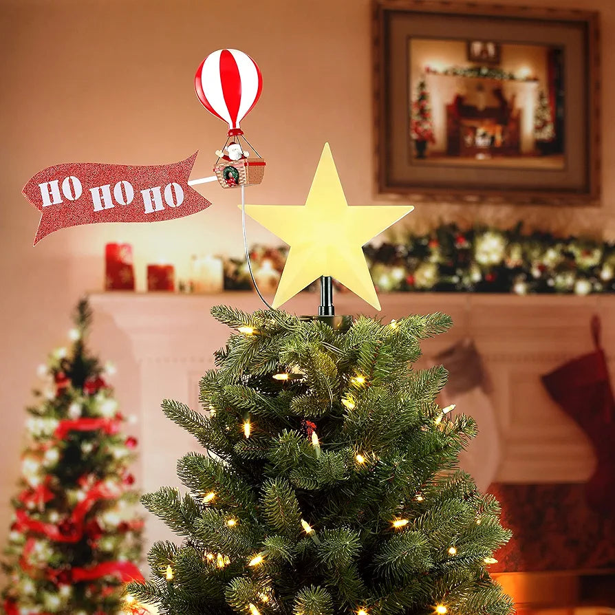 Mr. Christmas Animated Santa's Hot Air Balloon